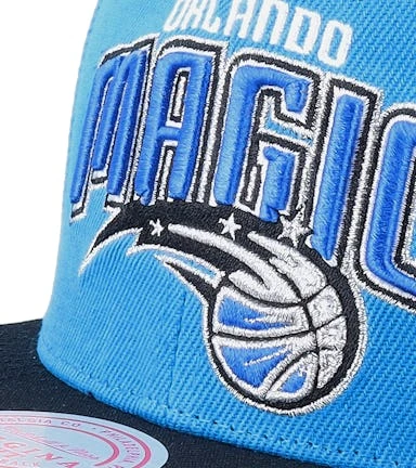 Orlando Magic Core Basic Blue/Black Snapback - Mitchell & Ness – Image 6