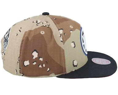 Los Angeles Clippers Choco Camo Snapback - Mitchell & Ness – Image 4