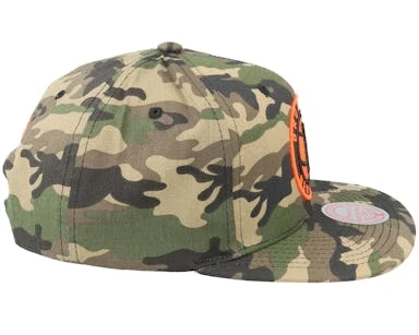 Brooklyn Nets Neon Camo Pop Camo Snapback - Mitchell & Ness – Image 4