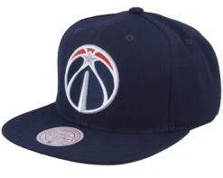 Washington Wizards Team Ground 2.0 Blue Snapback - Mitchell & Ness