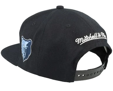 Memphis Grizzlies Team Script 2.0 Black Snapback - Mitchell & Ness – Image 3
