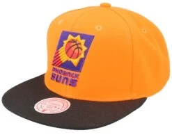 Phoenix Suns Core Basic Orange/Black Snapback - Mitchell & Ness