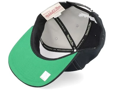 Brooklyn Nets Split Crown Black Snapback - Mitchell & Ness – Image 5