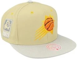 Phoenix Suns Classic Canvas Tan Snapback - Mitchell & Ness