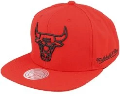 Chicago Bulls Christmas Day Red Snapback - Mitchell & Ness