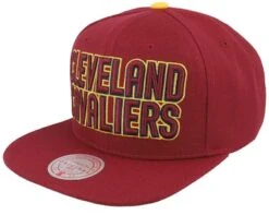 Cleveland Cavaliers 13 Draft Hwc Maroon Snapback - Mitchell & Ness