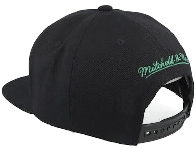 Boston Celtics Paint By Number Black Snapback - Mitchell & Ness – Image 3