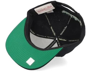 Boston Celtics Paint By Number Black Snapback - Mitchell & Ness – Image 5