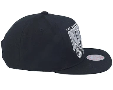 Brooklyn Nets Champ Stack Black Snapback - Mitchell & Ness â Image 4