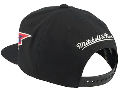 New York Rangers Double Trouble Vintage Black Snapback - Mitchell & Ness – Image 3