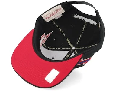 New York Rangers Double Trouble Vintage Black Snapback - Mitchell & Ness – Image 5