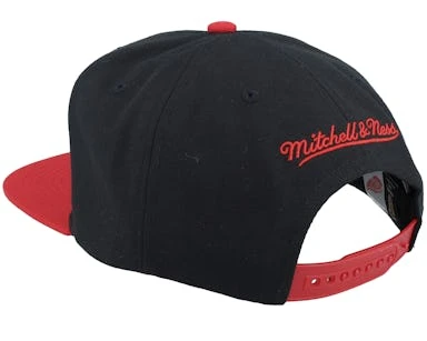 Detroit Red Wings Crooked Path Black Snapback - Mitchell & Ness – Image 3