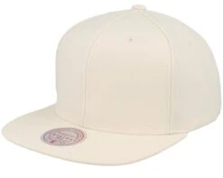 Blank Off White Snapback - Mitchell & Ness