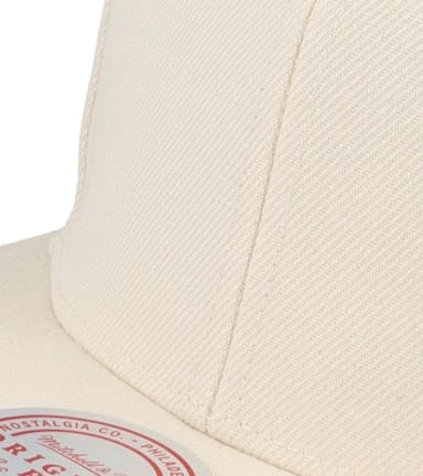 Blank Off White Snapback - Mitchell & Ness – Image 6