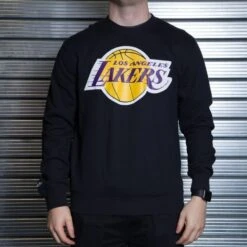 Mitchell & Ness Sweatshirt Los Angeles Lakers Team Logo Crew