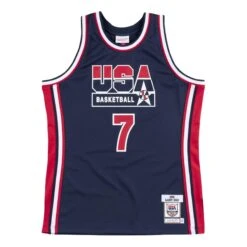 Mitchell & Ness Maillot Authentique Team USA Nba Larry Bird