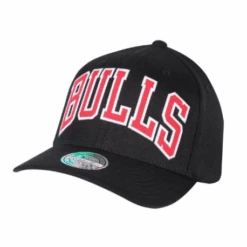 Mitchell & Ness Casquette Chicago Bulls M&N Jersey Logo Noir