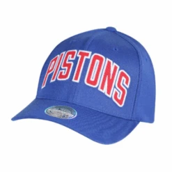 Mitchell & Ness Casquette Detroit Pistons M&N Jersey Logo Bleu
