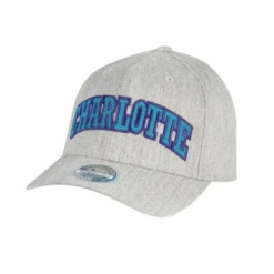 Mitchell & Ness Casquette Charlotte Hornets M&N Jersey Logo Gris
