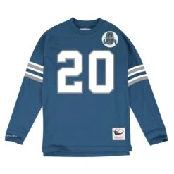 Mitchell & Ness Maillot Manches Longues Detroit Lions Barry Sanders