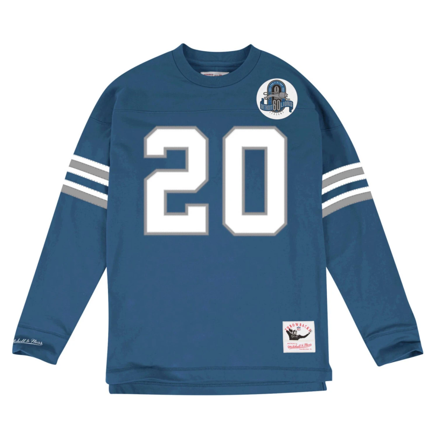 Mitchell & Ness Maillot Manches Longues Detroit Lions Barry Sanders
