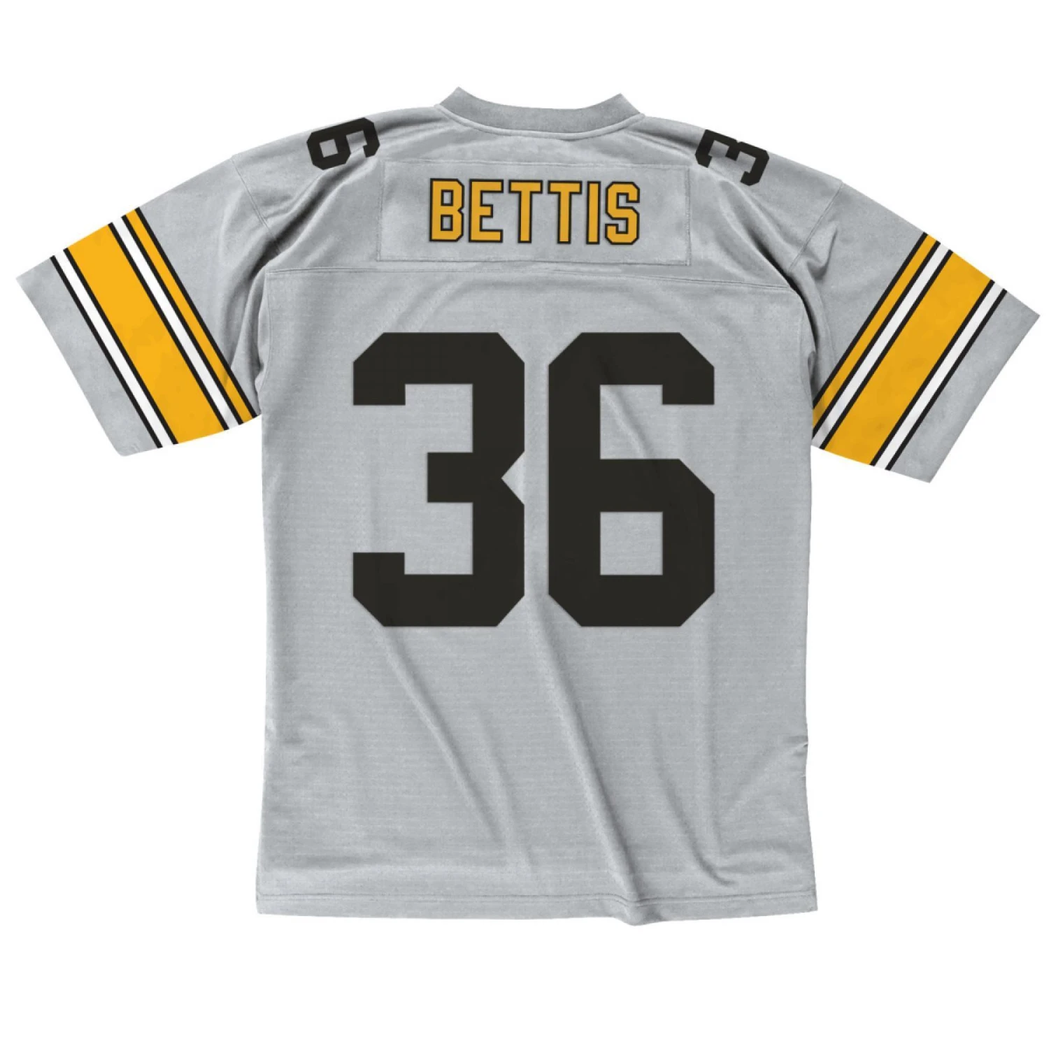 Mitchell & Ness Maillot Vintage Pittsburgh Steelers Platinum Jerome Bettis â Image 2