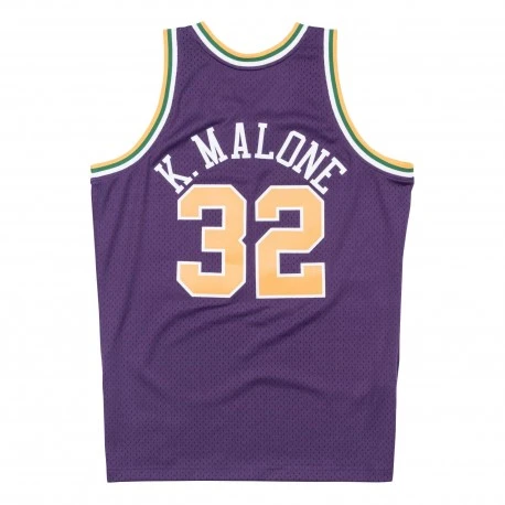 Maillot Karl MALONE Jazz Violet Swingman - Mitchell & Ness â Image 2