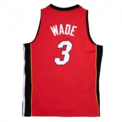 Maillot NBA Dwayne Wade Heat Rouge 2005-06 Swingman - Mitchell & Ness