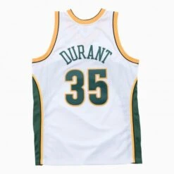 Maillot NBA Kevin DURANT Sonics Blanc Swingman - Mitchell & Ness