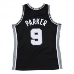 Maillot NBA Tony Parker Spurs Noir Swingman - Mitchell & Ness