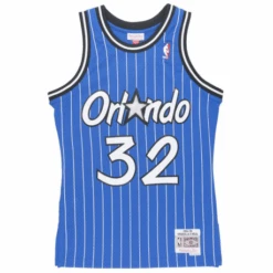 Mitchell & Ness Maillot Shaquille O'Neal Magic Bleu Swingman - Mitchell&Ness