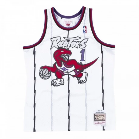 Maillot Tracy MCGRADY Raptors Blanc Swingman - Mitchell & Ness â Image 3