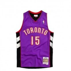 Maillot Vince Carter Raptors 99-00 Violet/Noir Swingman - Mitchell & Ness