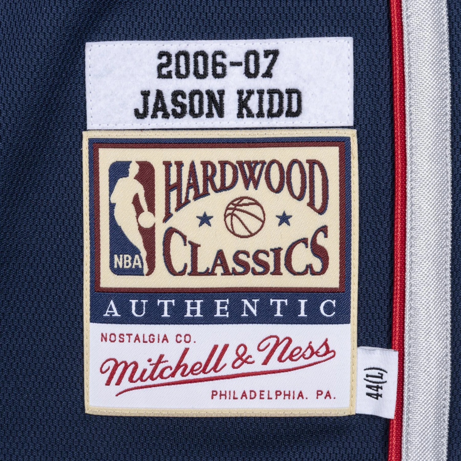 Mitchell & Ness Maillot Authentique New Jersey Nets Jason Kidd â Image 3