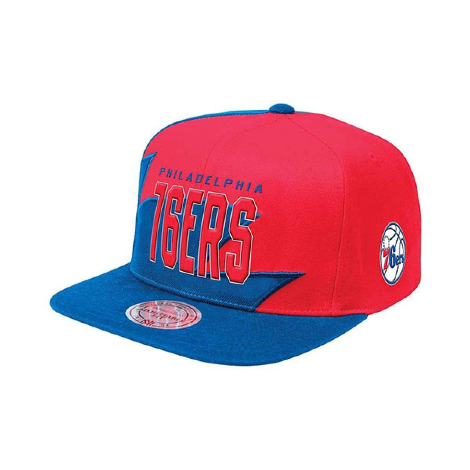 Mitchell & Ness Casquette Snapback Philadelphia 76ers NBA Sharktooth