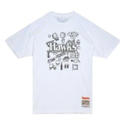 Mitchell & Ness T-shirt Atlanta Hawks NBA Doodle