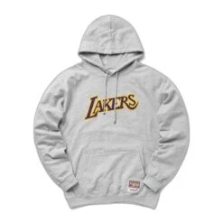 Mitchell & Ness Sweatshirt à Capuche Los Angeles Lakers NBA Team Logo