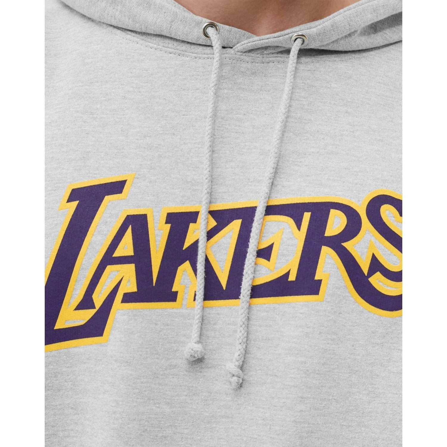 Mitchell & Ness Sweatshirt à Capuche Los Angeles Lakers NBA Team Logo – Image 3