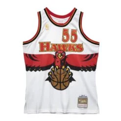 Mitchell & Ness Maillot Atlanta Hawks NBA Flight Swingman 1996 Dikembe Mutombo