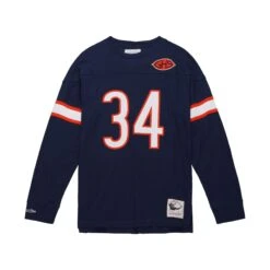 Mitchell & Ness T-shirt Manches Longues Chicago Bears NFL N&N 1983 Walter Payton