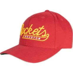 Mitchell & Ness Casquette Houston Rockets Vintage Tailscript 110