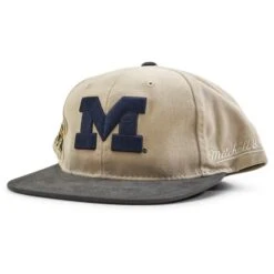 Mitchell & Ness Casquette University Of Michigan Blockhead Deadstock