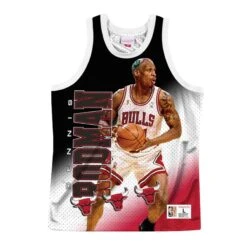 Mitchell & Ness Maillot Chicago Bulls Behind The Back Dennis Rodman