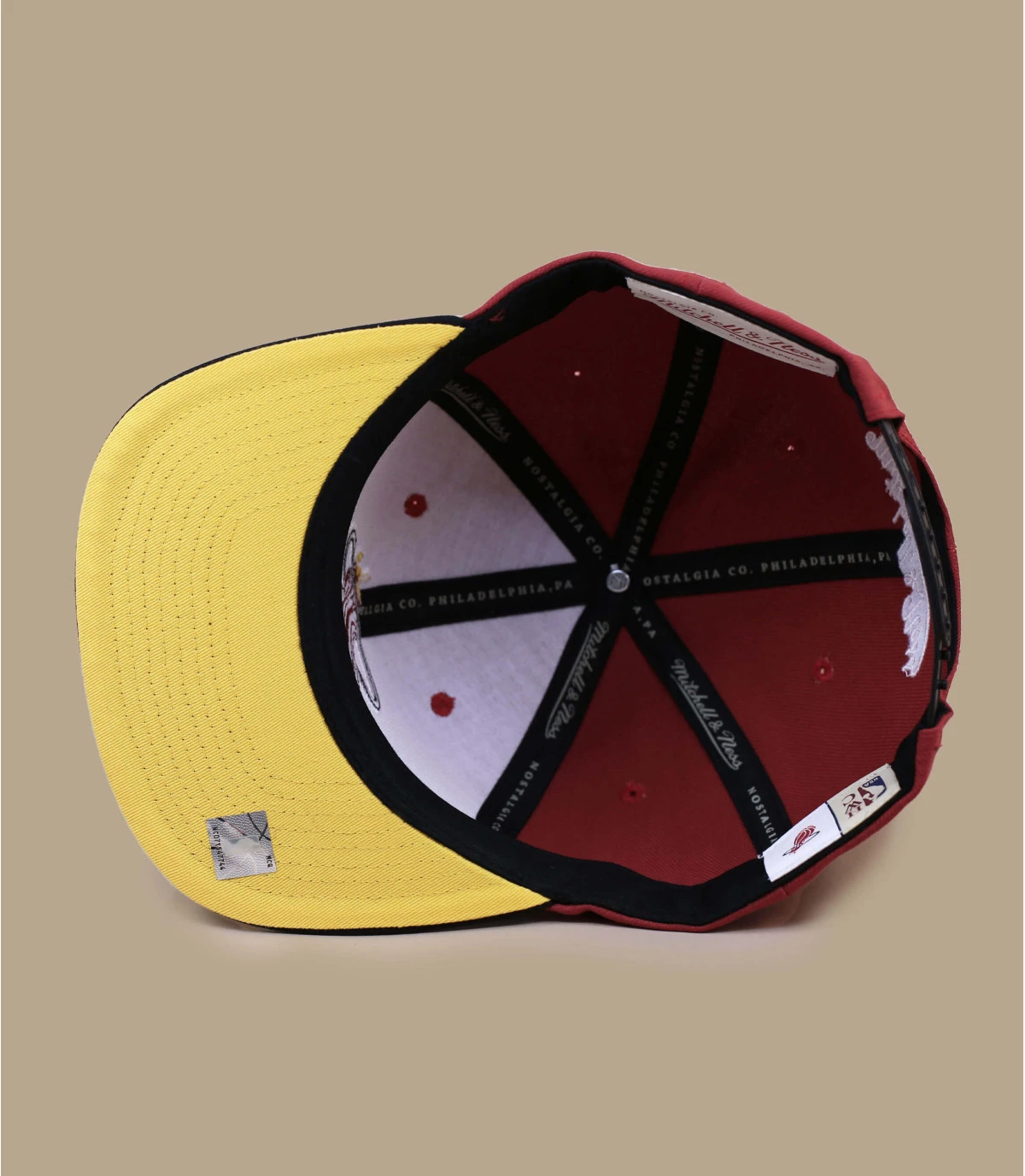 Mitchell & Ness NBA Core Basic Snapback Heat – Image 5