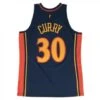 Mitchell & Ness NBA JR - Maillot Curry Warriors Navy - Mitchell&Ness