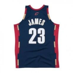 Mitchell & Ness NBA JR - Maillot Lebron Cavs Navy - Mitchell&Ness