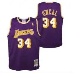 Mitchell & Ness NBA JR - Maillot O'Neal Lakers Purple - Mitchell&Ness