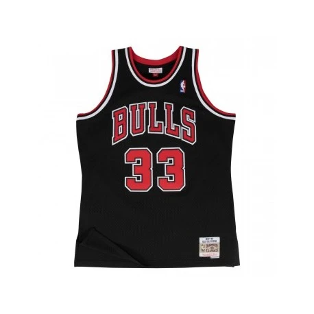 Mitchell & Ness NBA JR - Maillot Pippen Bulls Noir - Mitchell&Ness