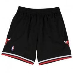 Mitchell & Ness NBA JR - Short Bulls Noir - Mitchell&Ness