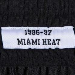 Short Swingman Miami Heat Noir Mitchell & Ness